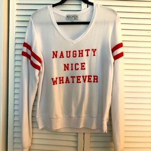 WildFox soft pullover sweatshirt. like new
